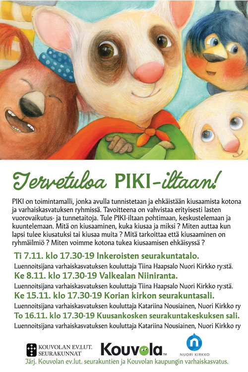 PIKI-vanhempainilta PIKI-vanhempainilta