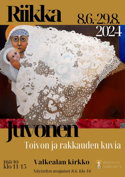 Riikka Juvonen taidenäyttelyn avajaiset la 8.6. klo 16