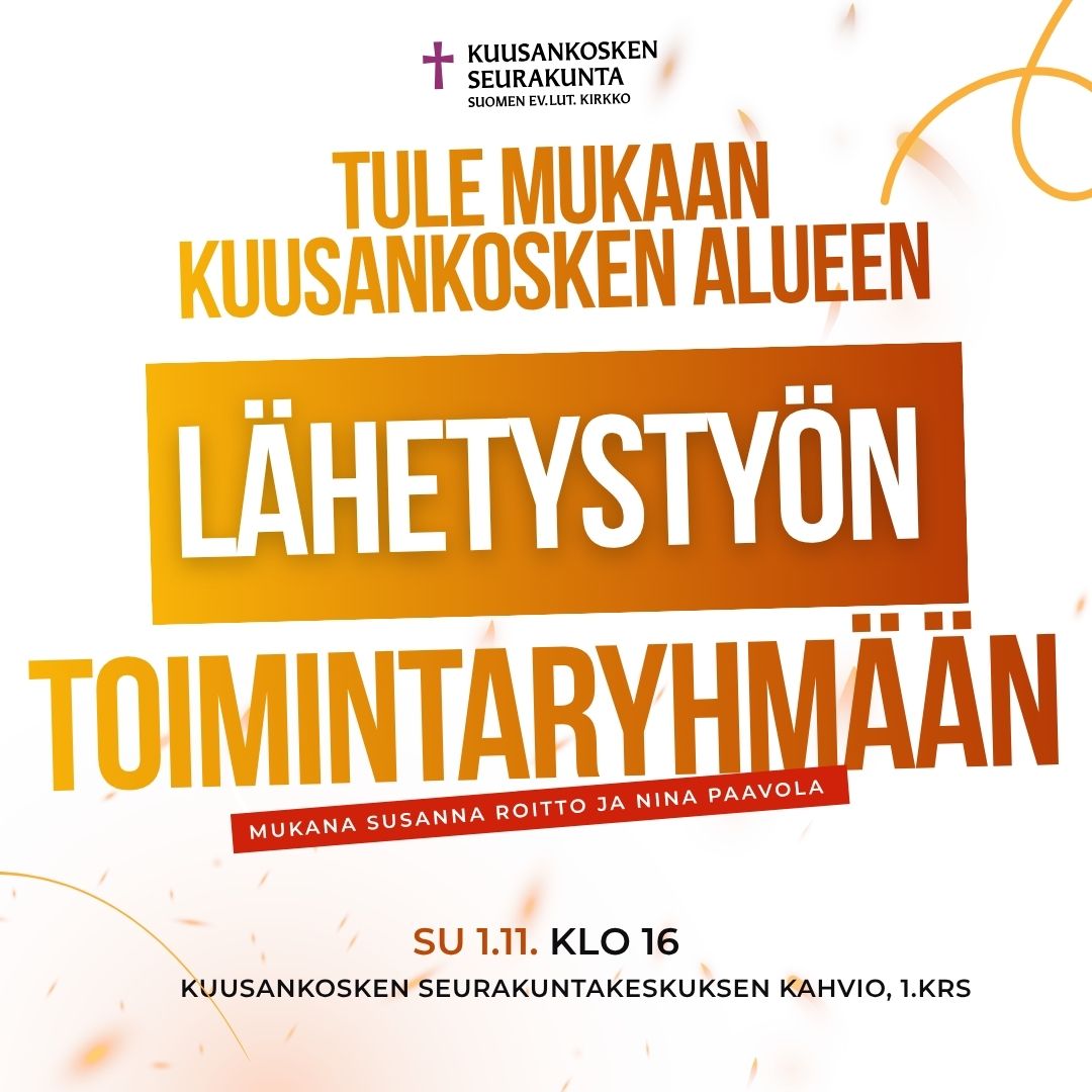 toimintaryhmän kokousmainos
