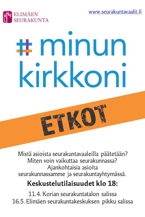 Seurakuntavaalien etkot Korialla Seurakuntavaalien etkot Korialla
