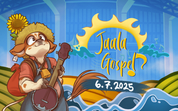 Su 6.7. klo 13 Jaala Gospel Jaala Areenalla.