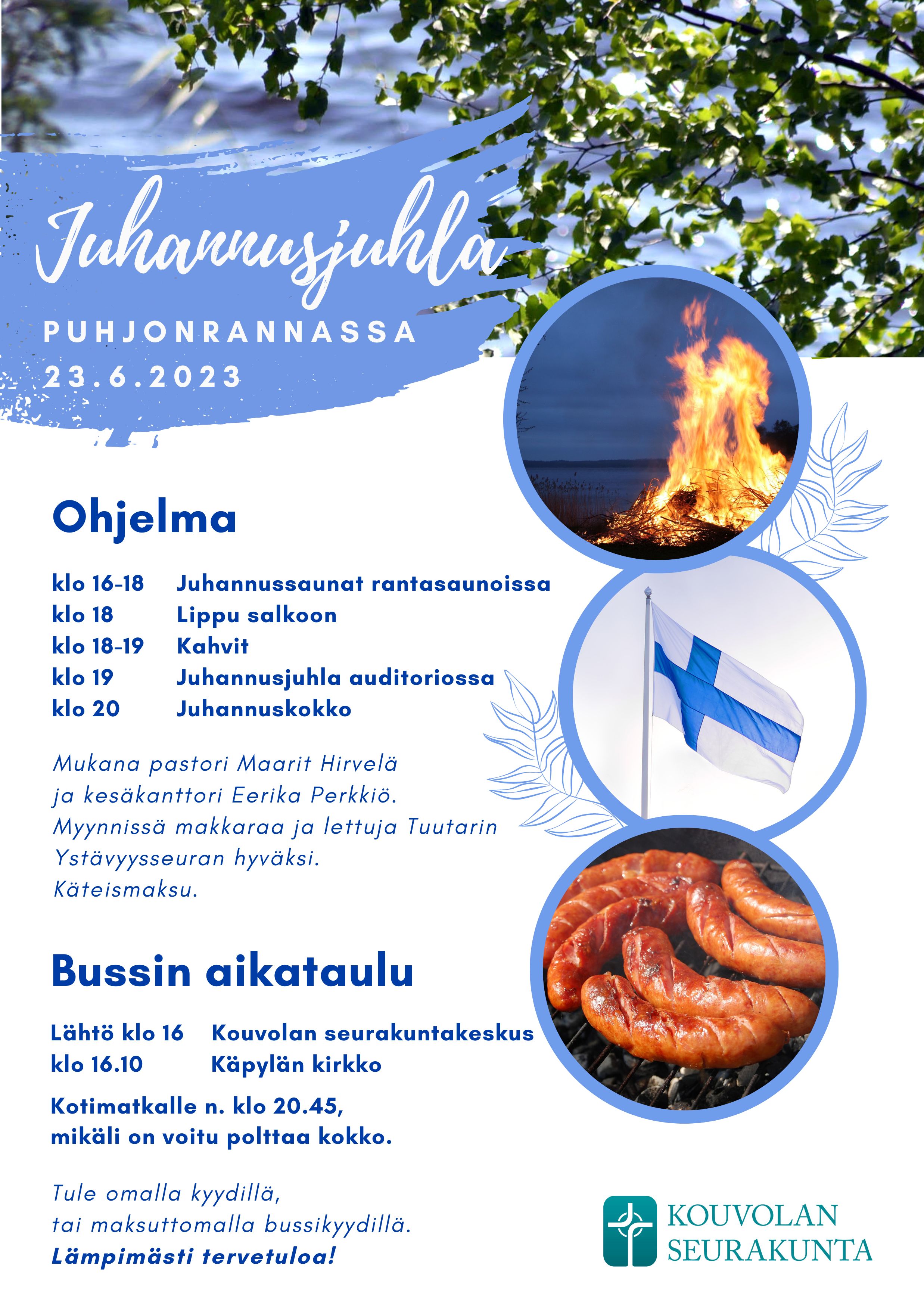 Juhannusjuhla Puhjonrannassa