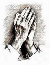 Kuvassa rukoilevat kädet!