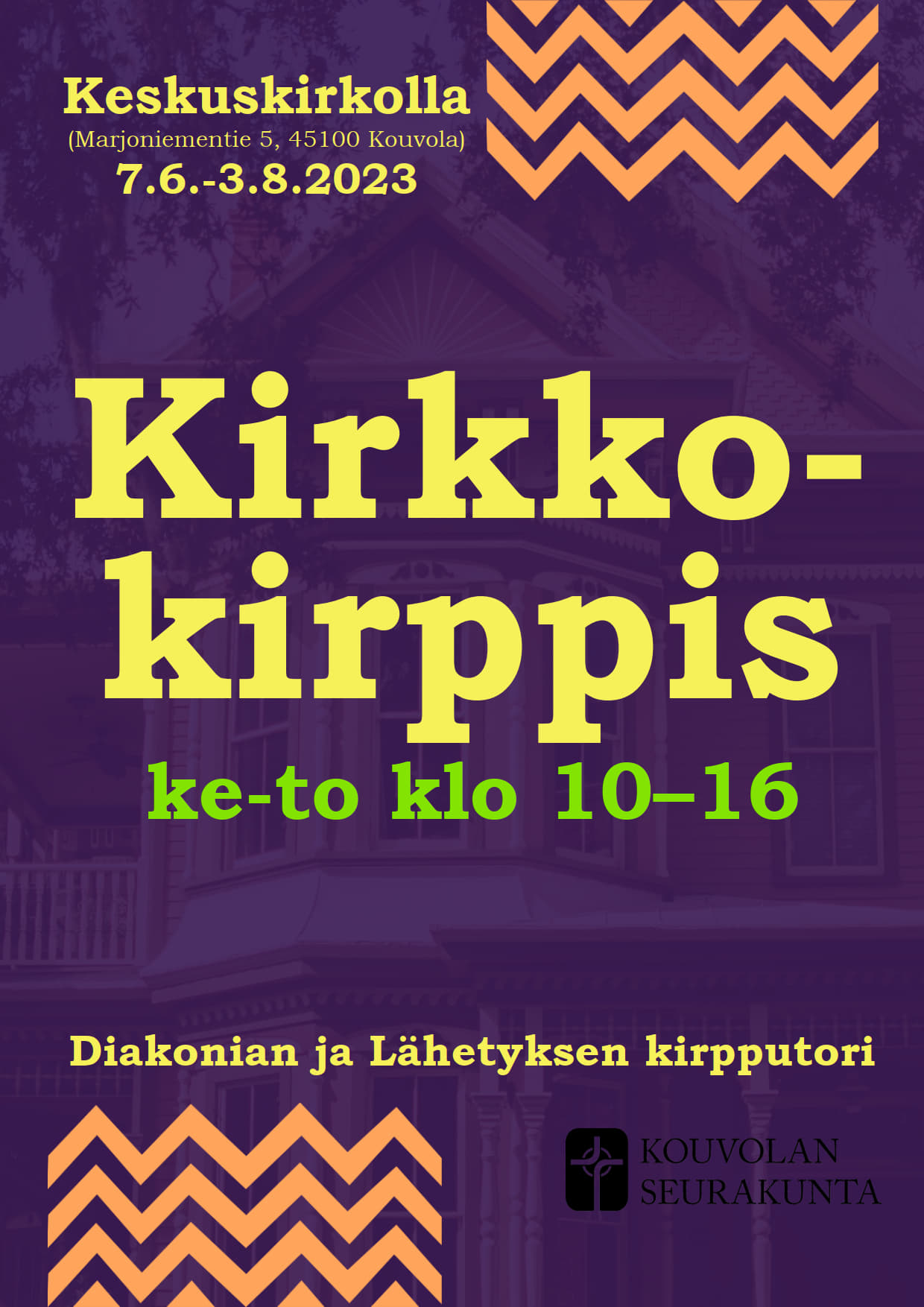 Kirkkokirppiksen mainos.