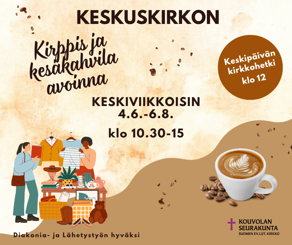 Kesäkahvila ja kirppis Kesäkahvila ja kirppis