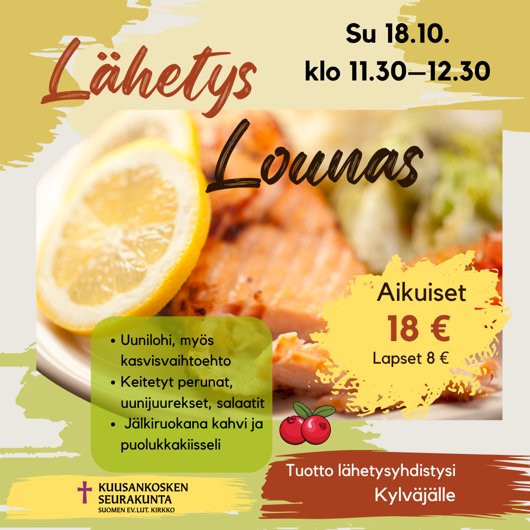 Lähetyslounasmainos