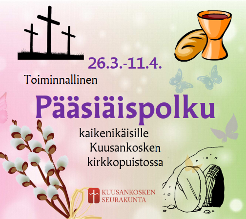 Pääsiäispolku Pääsiäsipolun mainos
