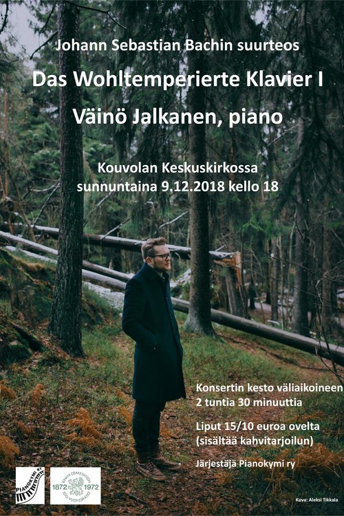 Väinö Jalkasen pianokonsertti Keskuskirkossa Väinö Jalkasen pianokonsertti Keskuskirkossa