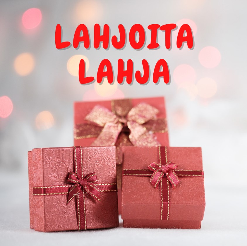 Lahjoita lahja - Diakonian Joulukeräys Diakoniatyön joulukeräys 15.11.-15.12.2021. Seurakunnan Diakoniatyön kautta voit auttaa joulun alla apua tarvitsevia Valkealan alueella asuvia lapsiperheitä, yksinäisiä, pariskuntia, vanhuksia.Lisätietoja voit kysellä Maritalta, p. 040 723 8317 tai marita.pilvisto-viljanen@evl.fi
