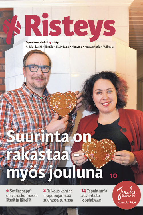 Risteys-lehden joulunumeron kansikuva.