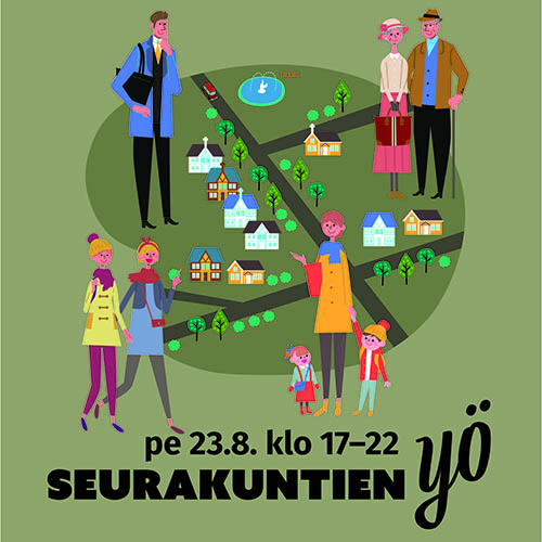 Seurakuntien yö 23.8.2019 klo 17-22