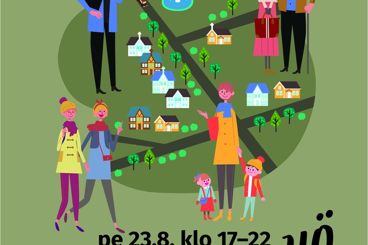 Seurakuntien yö 23.8.2019 klo 17-22