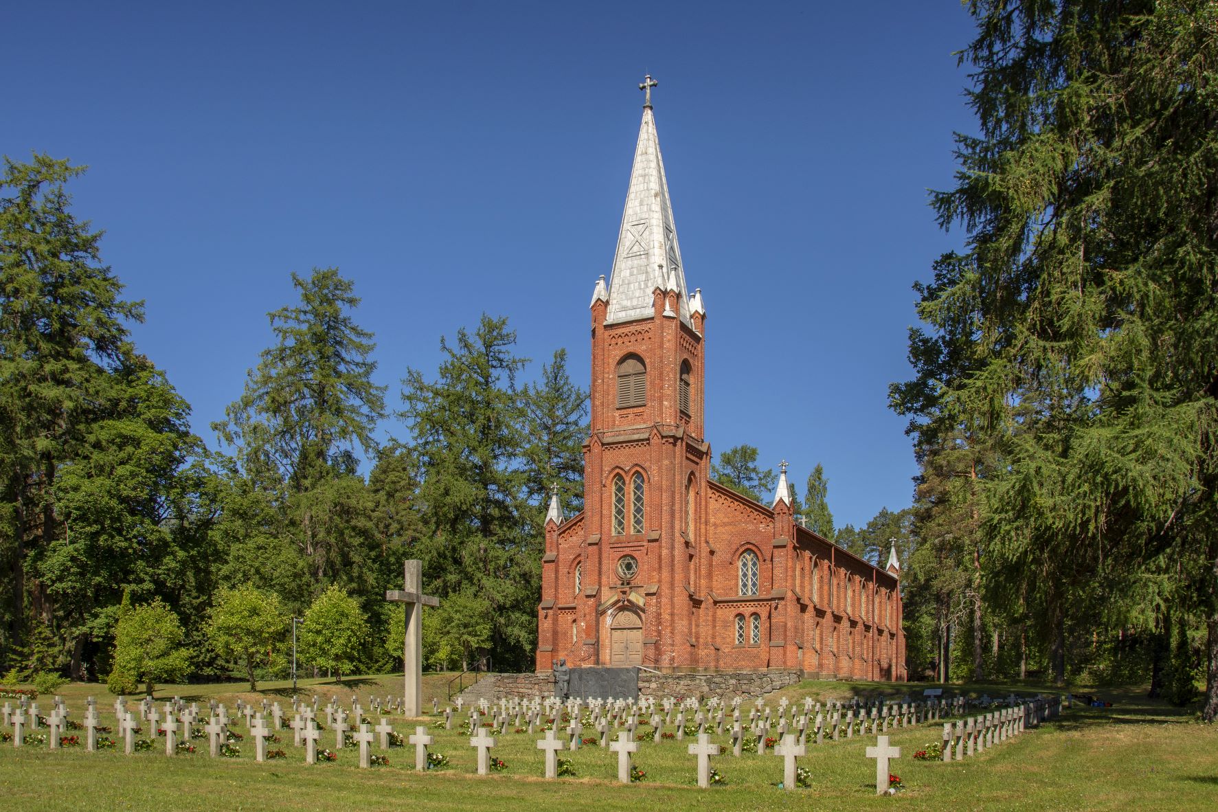 Sippolan kirkko, kuva Kouvolan kameraseura