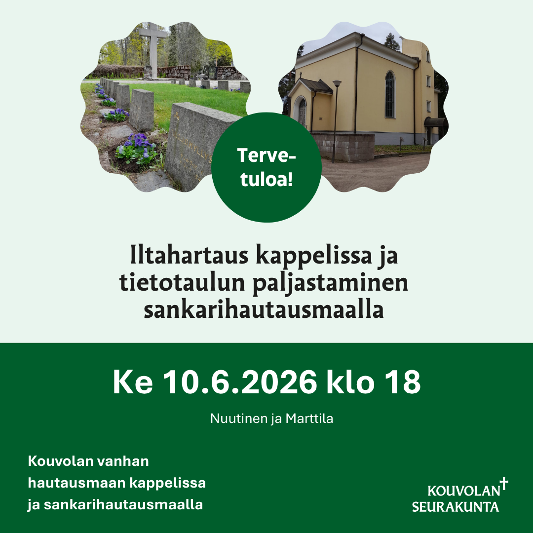 Iltahartaus kappelissa ja tietotaulun paljastaminen sankarihautausmaalla