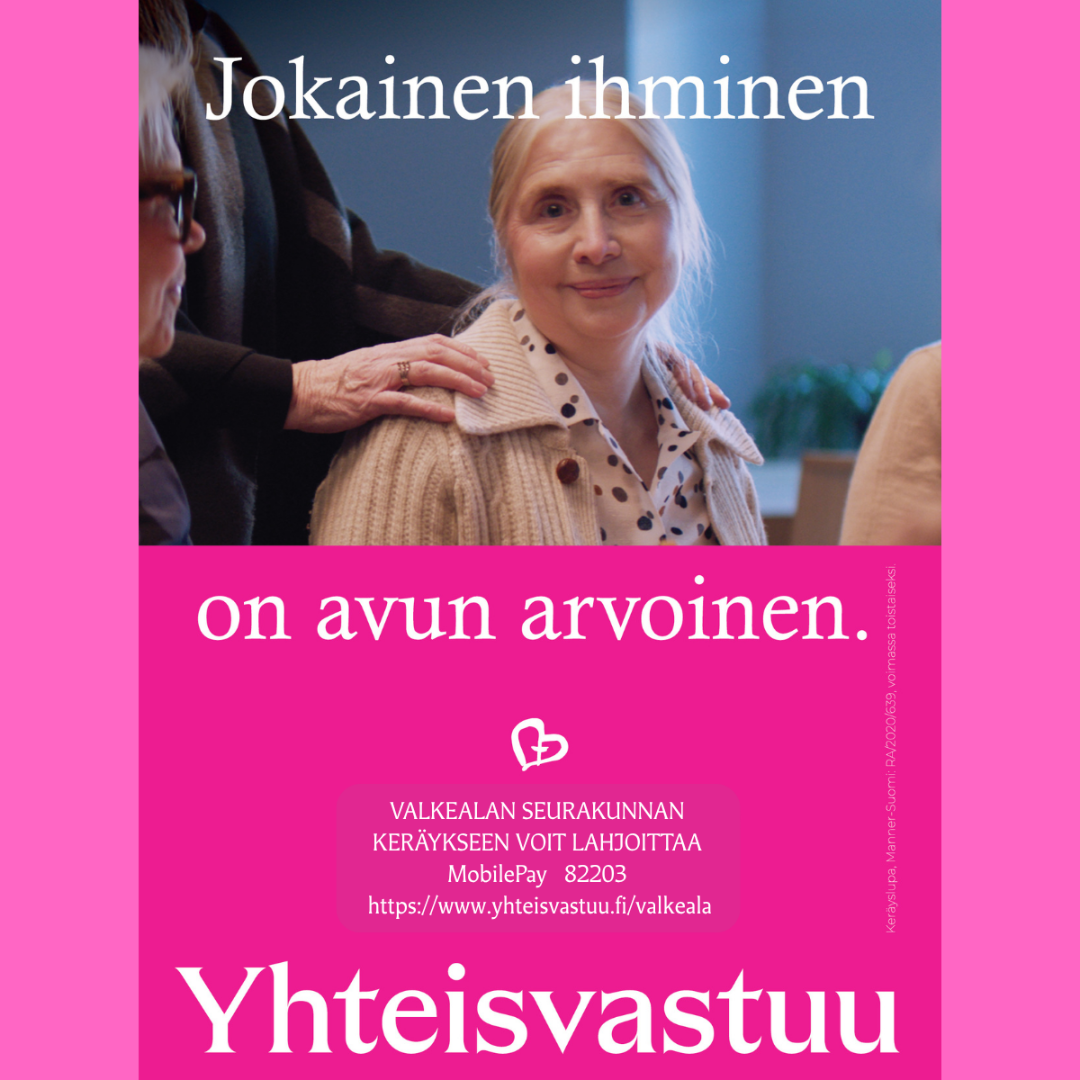 Mainos Yhteisvastuukeräyksestä