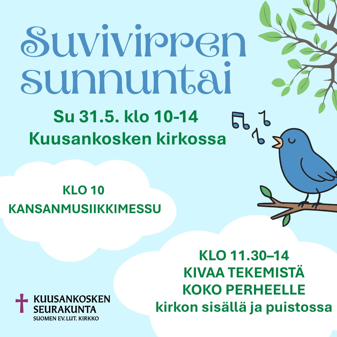 Suvivirren sunnuntain mainos