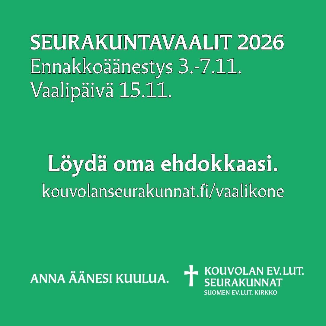 Seurakuntavaalit 2026