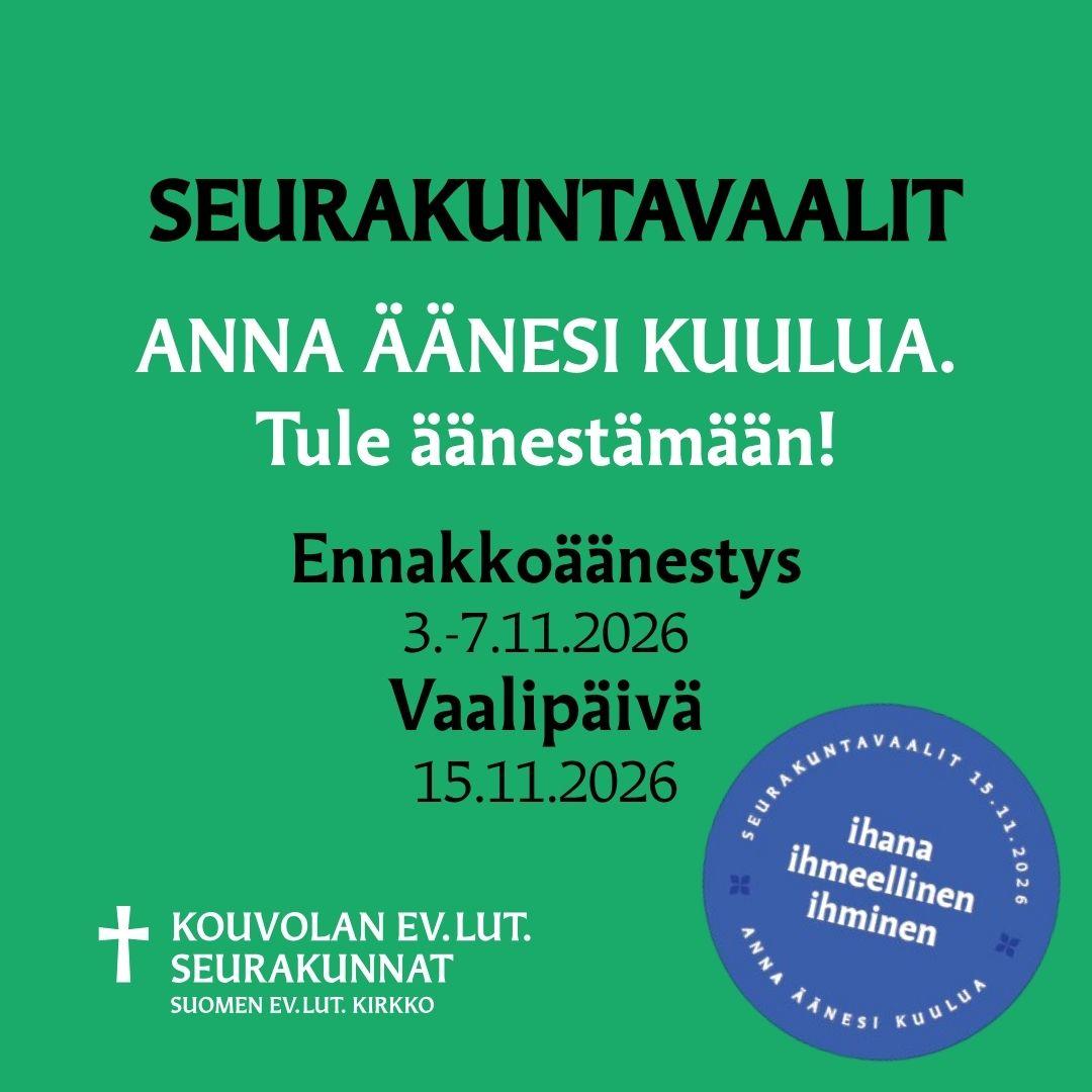 Seurakuntavaalit 2026